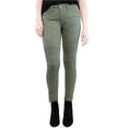thumbnail image 1 of seven7 Women's Mid Rise Utility Skinny Ankle, Lichen Green (size 6), 1 of 4