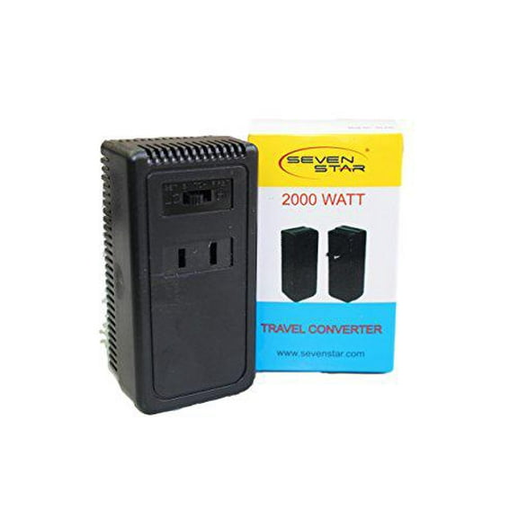 sevenstar 2000w international travel voltage converter for 110v usa products (ss 230)