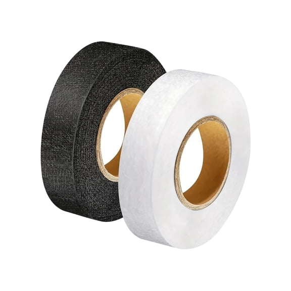 No sew hemming tape, No Sew Hemming Tape Fabric Adhesive - 2 Rolls 1/2" x 70 Yards Extra Strong Iron On Fusible Bonding Web for Clothing, Curtains, and DIY Crafts