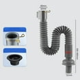 sewer pipe basin drain downspout telescopic drain pipe