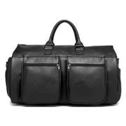 seyfocnia Convertible Travel Garment Bag,Carry on Garment Duffel Bag for Men Women - 2 in 1 Hanging Suitcase Suit Business Travel Bag
