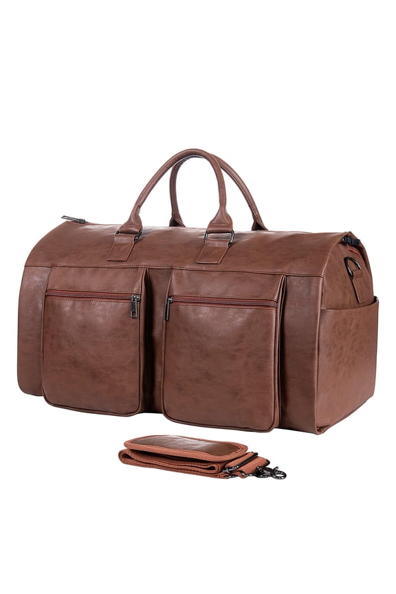 Convertible Travel Garment Bag,Carry on Garment Duffel Bag for Men Women - 2 in 1 Hanging Suitcase Suit Business Travel Bag