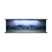 shamjina 1/64 Diecast Car Display Case with LED Lights for Alloy Car Sports Car Gifts E