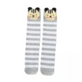 thumbnail image 1 of shamjina 1 Pair Kids Girls Knee High Socks 3-15 Years Comfortable Cotton Animal Socks Cat, 1 of 8