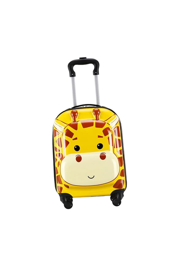 18 inch Kids Luggage with 4 Wheels Sturdy Rolling Suitcase for Kids Children