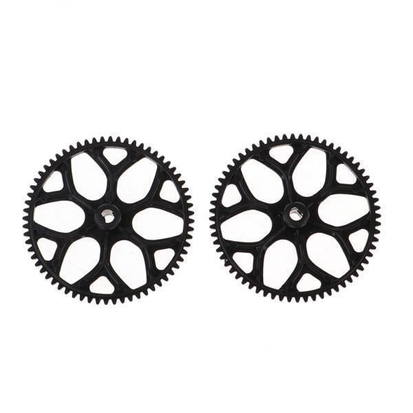 shamjina 2 X 2 Pieces Gears Spare Parts 32 Mm for Wltoys XK K124 V931 RC Helicopter Black 4 Pcs Walmart