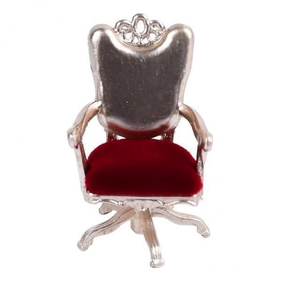 shamjina 3X 1/25 Scale Chair Dollhouse Furniture Vintage Miniature Chair Pcs