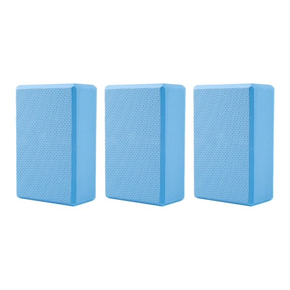 shamjina 3x Stepping Stone Ages 5 6 7 8 Years and Up Promoting Coordination Yoga Blocks light blue