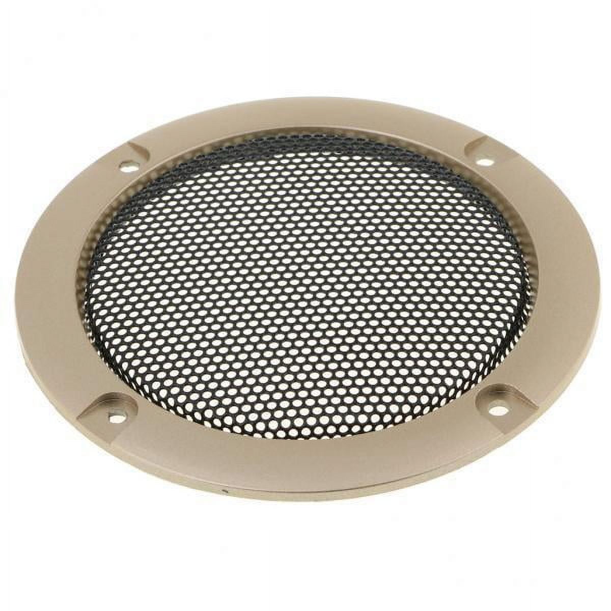 Walmart Deal of shamjina 3x3 inch Audio Speaker Cover Decorative Circle Metal Mesh Grille Pcs