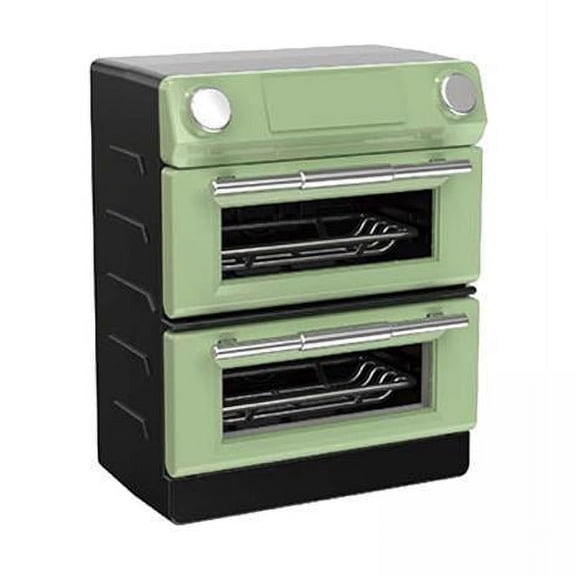 shamjina 3xDollhouse Oven Model Pretend Cooking Playset for Kids Gift Children