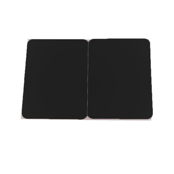 shamjina 3xWrist Palm Rest Cover with Trackpad Protector for Keyboard Black 3 Pcs