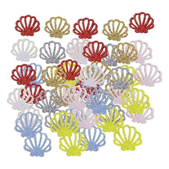 shamjina 50 Pieces Appliques Smooth Edge for Headwear Decoration Ornament