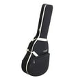 thumbnail image 1 of shamjina Acoustic Guitar Bag with Carrying Handle Professional Waterproof Guitar Case black white, 1 of 8