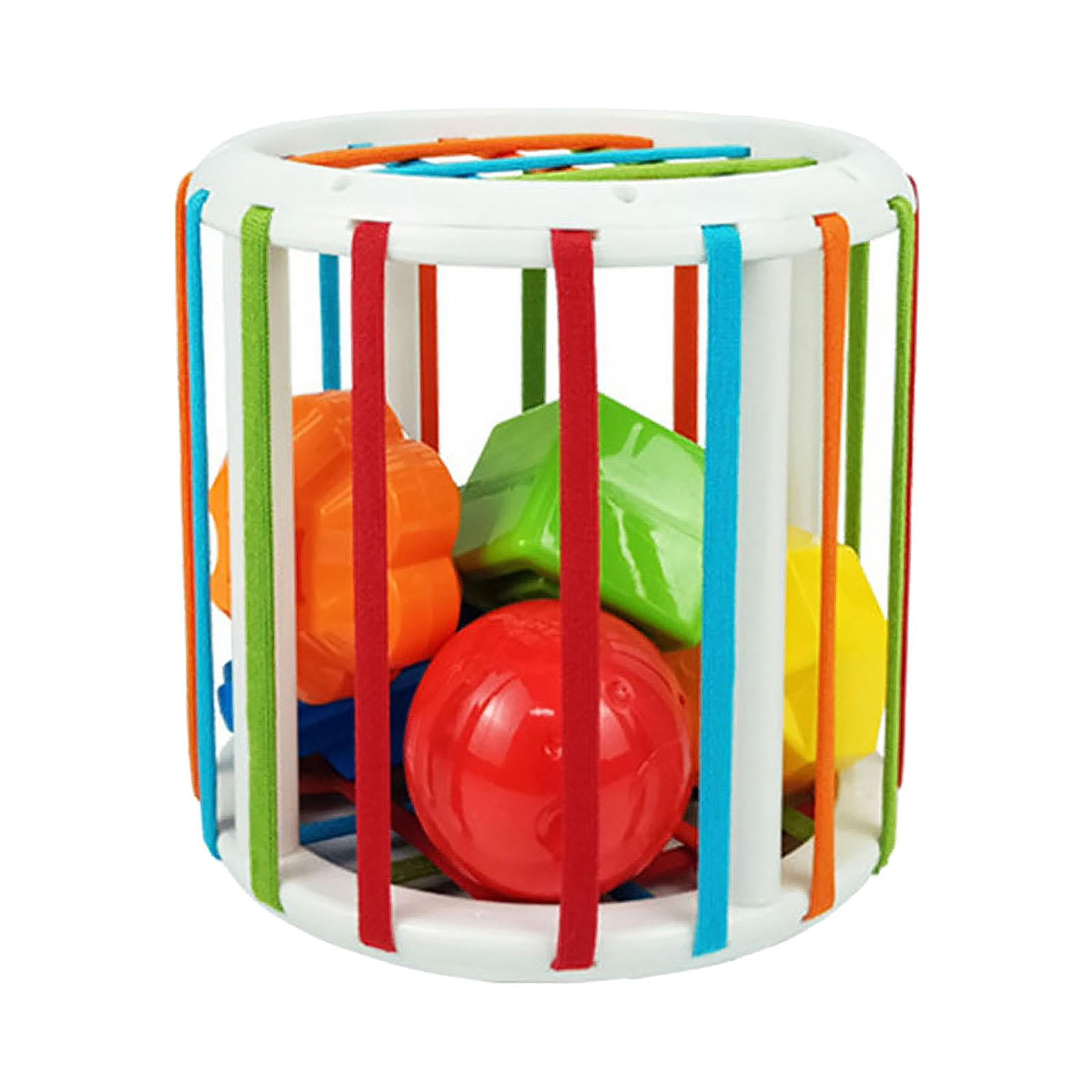 shamjina Baby Toy Sensory Bin Color Sorting Sensory Bin for Children