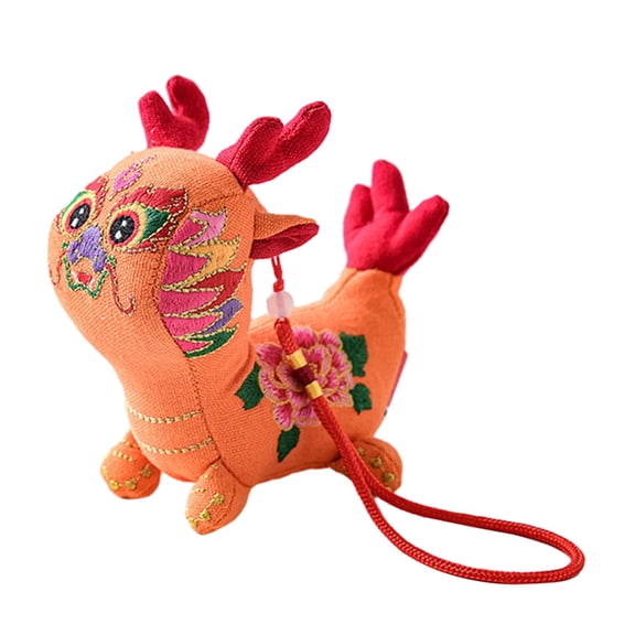 shamjina Chinese Dragon Plush Toys Pendant Spring New Year Dragon Stuffed Animal Toys B