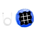 thumbnail image 1 of shamjina Electronic Tac Toe Game Portable Travel Game Memory Model Board Game Handheld Puzzle Game Console for Car Airplane Indoor blue, 1 of 8