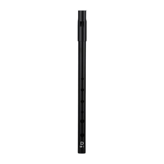 shamjina Irish Whistle Flute Flute Whistling Easily Clean Instrument Birthday Gift Portable Penny Whistle 6 Hole Adults Beginners Kids D Key black