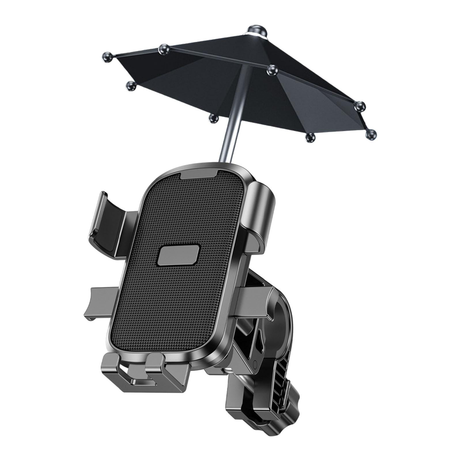 Universal 360 Bike Motorcycle Phone Mount Adjustable Handlebar Holder for iPhone Android Black Walmart