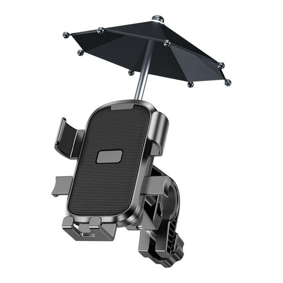 shamjina Motorcycle Phone Holder Handlebar Cellphone Holder for Mountain Bike Scooter black