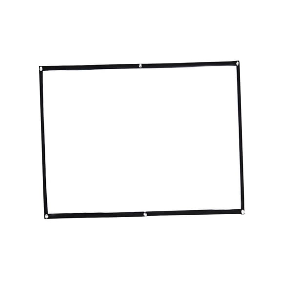 shamjina Movie Projector Screen Easy Installation 16:9 for Home Theater Office Indoor 2.21x1.25m