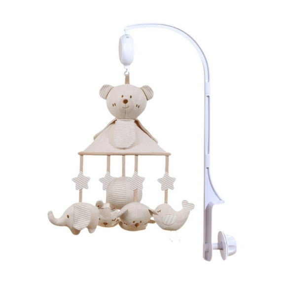 shamjina Musical Nursery Crib Mobiles Montessori Toy for Ages 0-18 Months Boy and Girl with 12 Songs