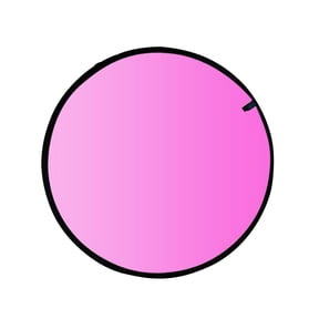 shamjina Photography Reflector Photography Panel Round Light Reflector for Photo 110cm