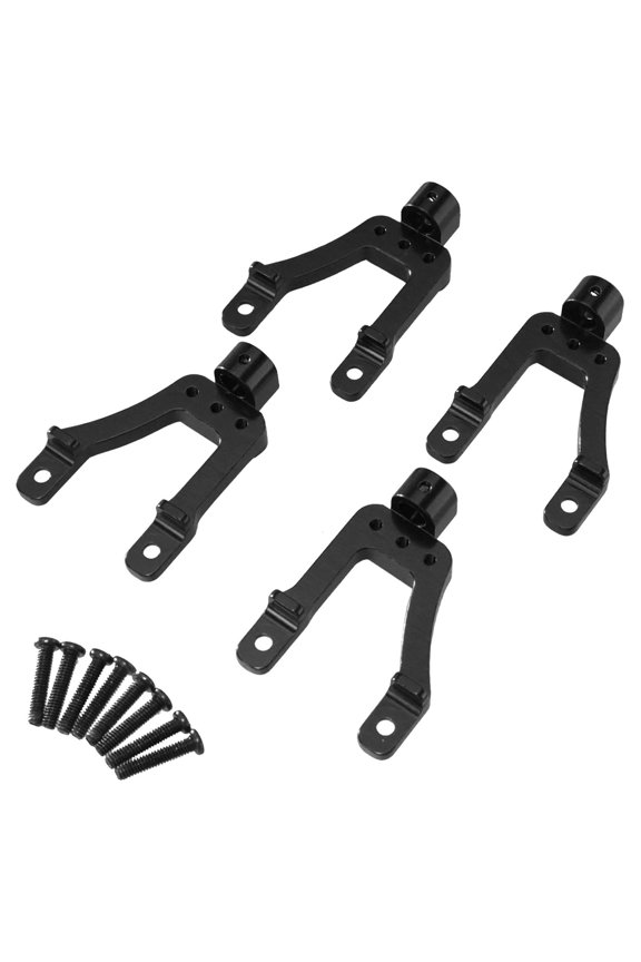 RC Car Front and Rear Shock Absorber /12 Professional for MN86 Black