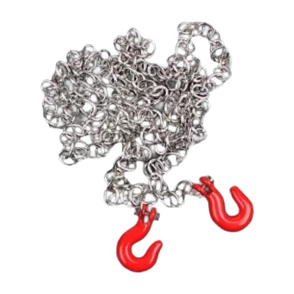 shamjina RC Car Tow Hook Chain Decor Universal for 1/12 MN82 MN86SK-99S Crawler Model