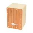 thumbnail image 1 of shamjina Travel Percussion Box Drum Portable Hand Drum for Home Holiday Stage Performance Brown Wooden, 1 of 7