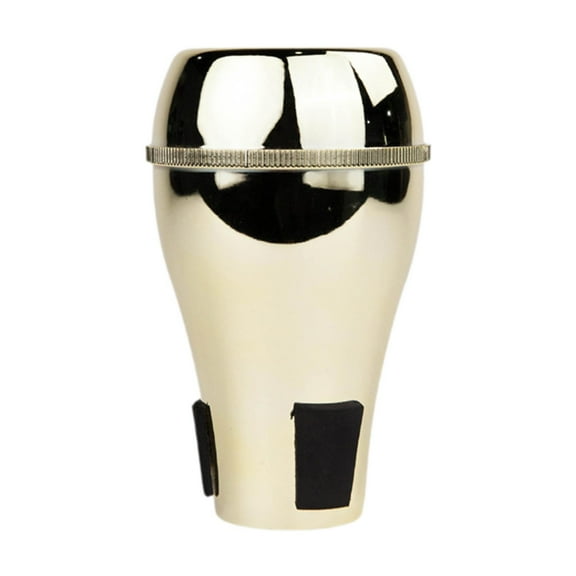 shamjina Trombone Straight Mute BB Trombone Practice Mute Fits BB Trombone Trombone Sound Gold