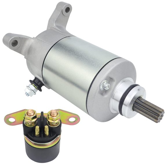 shamofeng Starter & Relay for Suzuki Quadrunner 230 LT230E 87-93| Quadrunner 160 LT-F160 91-01| LT230GE 85-86 LTF230 86-87 LT160E 89-92 LT160 03-04, 31100-35B00 31100-02C10 18808