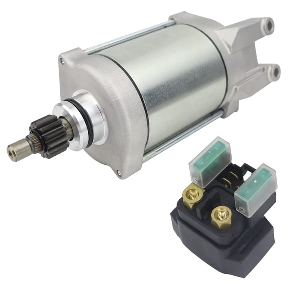 shamofeng Starter & Relay for Yamaha Raptor 660 YFM660R 2001-2005, 3SX-81890-00-00 18760 SM13-285 410-54035 SMU0212, 660 Raptor Starter YFM660R Starter