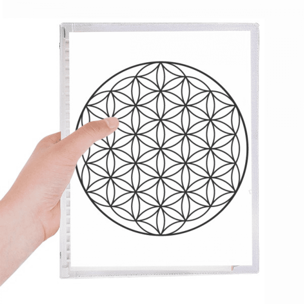 shape geometry totem notebook loose diary refillable journal statiry