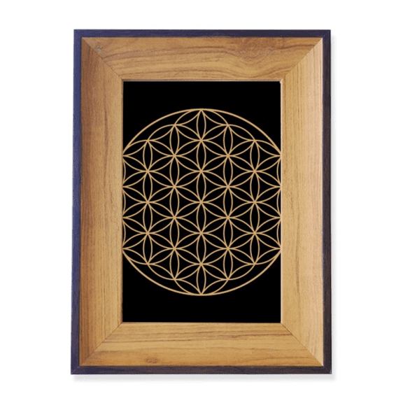 shape geometry totem photo frame exhibition display art desktop painting