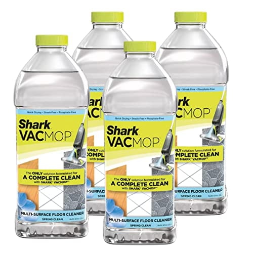 shark VACMOP MultiSurface Cleaner Refill (4) 2Liter Bottles, 67 Ounce