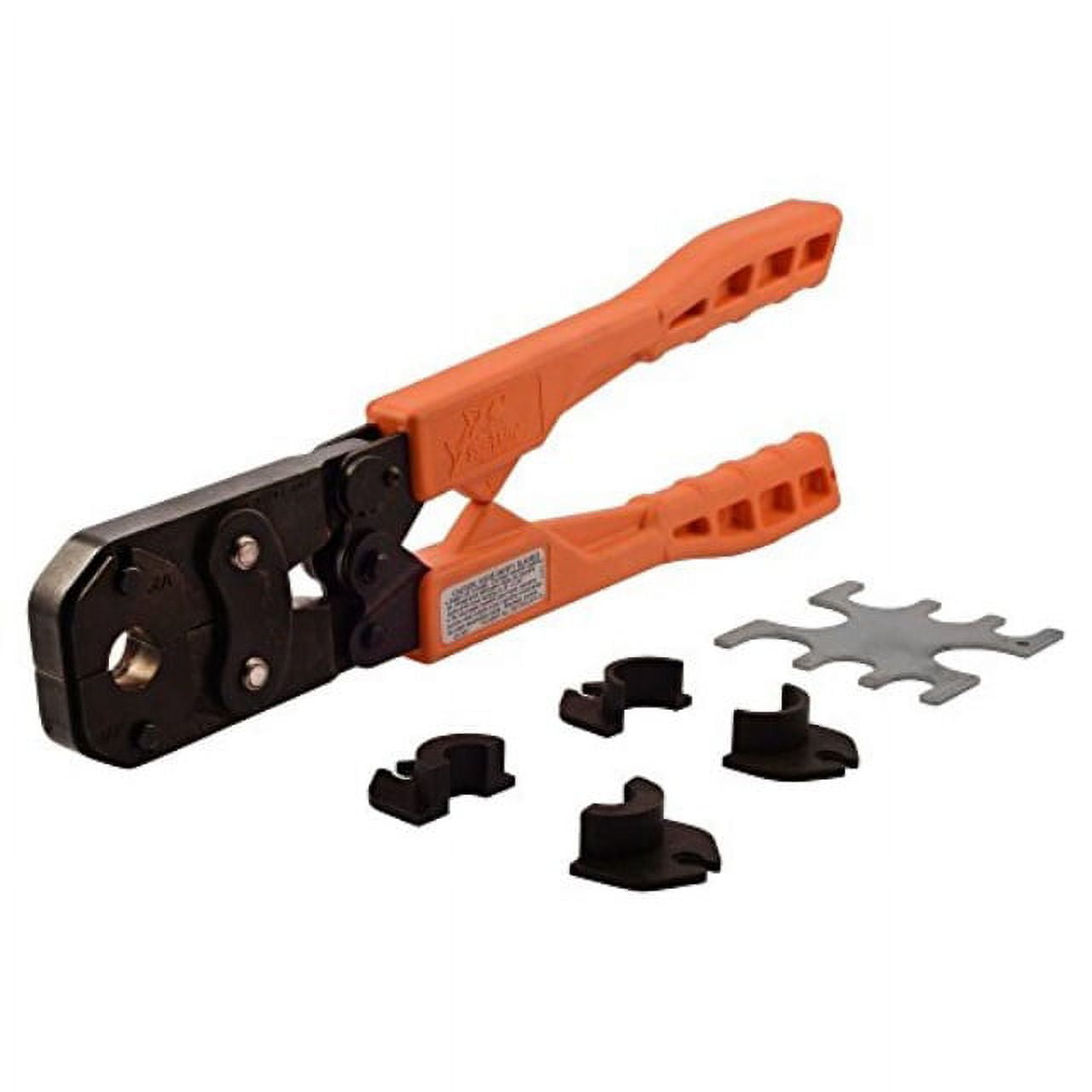 sharkbite 23100 pex crimp ring tool kit 3 8 inch 1 2 inch 3 4 inch and 1 inch Walmart