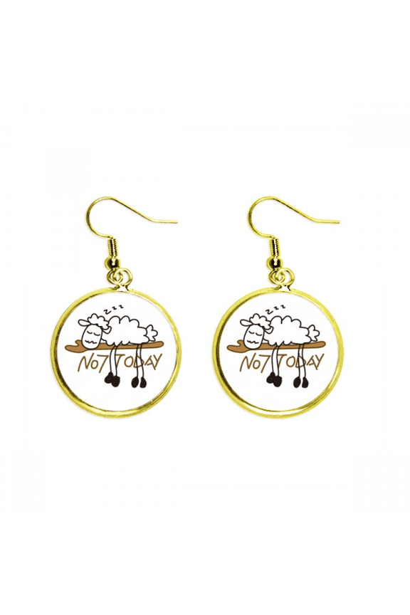 sheep branches rest sleep earring dangle en drop earring jewelry woman
