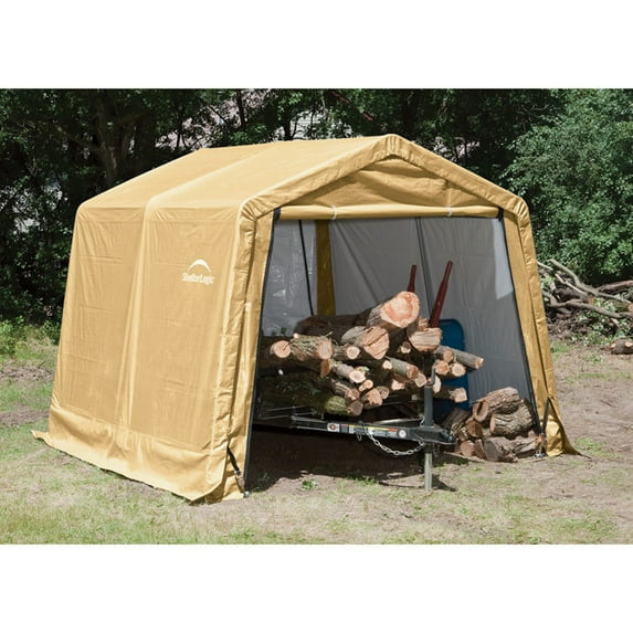 shelterlogic 10x10-foot Tan Shed In-a-Box