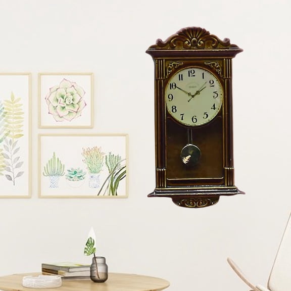 shenmeida 1:12 Scale Children Toy Accessories Retro Roman Clock Ornaments Micro Landscape Props