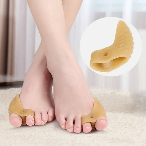 shenmeida 1 Pair Corrector for Women Silicone Toe Separators for Toes Women Correct Toes Adjuster for Foot Care