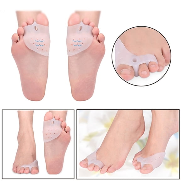 shenmeida 1 Pair Toe Separators for Women Corrector Pain Relief Hammer Toe Separator with Forefoot Care