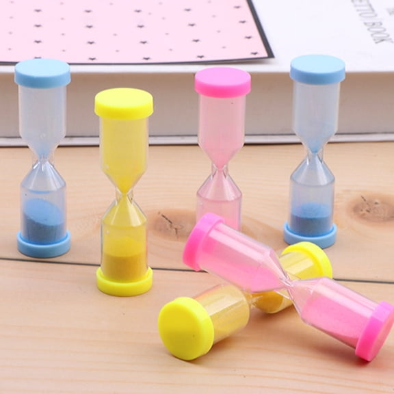 shenmeida 4PCS Kids Sand Timer Hourglass Sandglass Clock 20s Countdown Bulk Toy Set Timers for Kids Games Classroom School Prize Party Favors