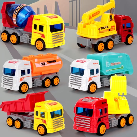 shenmeida Bulldozer Bucket Plastic Model Loader Truck Engineering Vehicle Construction Tractor Toys for Kids