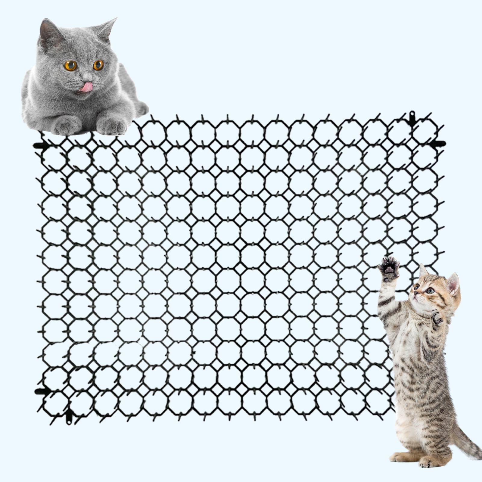 shenmeida Cat Scat Mat with Spikes Prickle Strips AntiCats Network