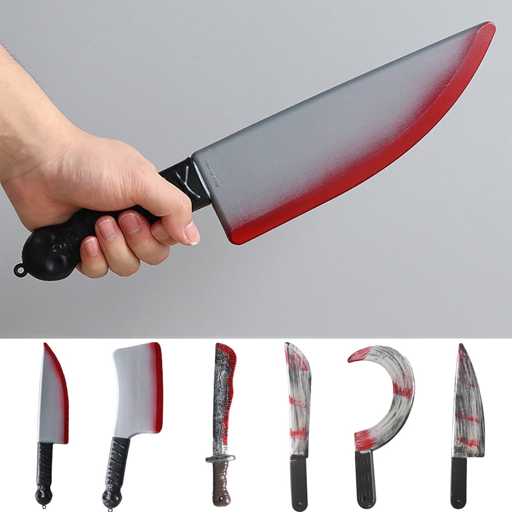 shenmeida Plastic Decorative Axe Fun Halloween Costume Party Trick