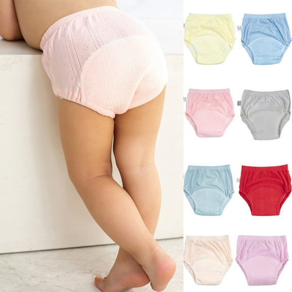 shenmeida Soft Cloth Diaper, Baby Skin-Friendly Cloth Diapers Newborn Baby Washable Training Panties for Outdoor