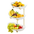 shieny Bracket,Stand Tiered Fruit Party With And Metal 3 Tier And Metal