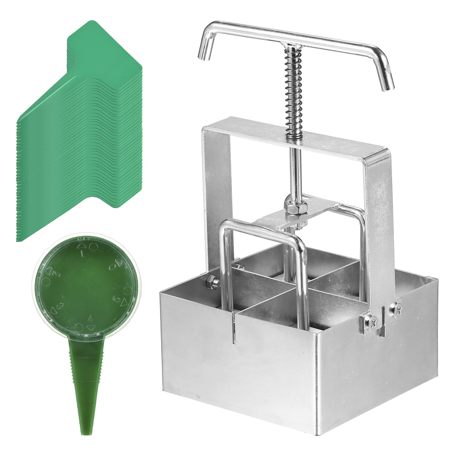 shieny iron box,Dibbers And Soil Blocker 2inch Soil With Dibbles