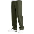 thumbnail image 1 of shoper Boys Sweatpants Open Bottom Straight Leg Trousers Baggy Lounge Running Athletic Joggers Pants with Pockets Fall Winter Girls Comfort Clothes Back to School Unisex, 1 of 5