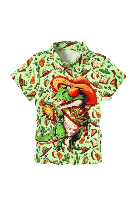 Boys' Tops, Tees & Shirts Crew Neck Short Sleeve Comfy Preppy Clothes Shirts for Teen Kids